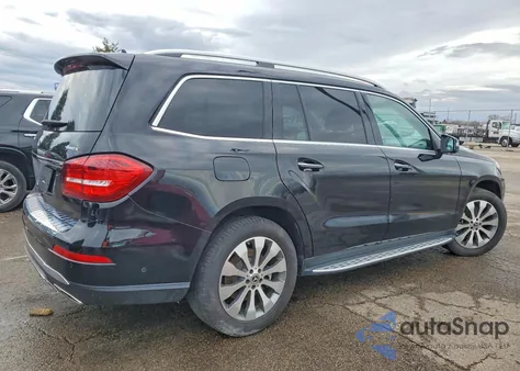 2018 Mercedes-Benz Gls 450 4Matic из США, поврежденный, VIN 4JGDF6EE3JB116236